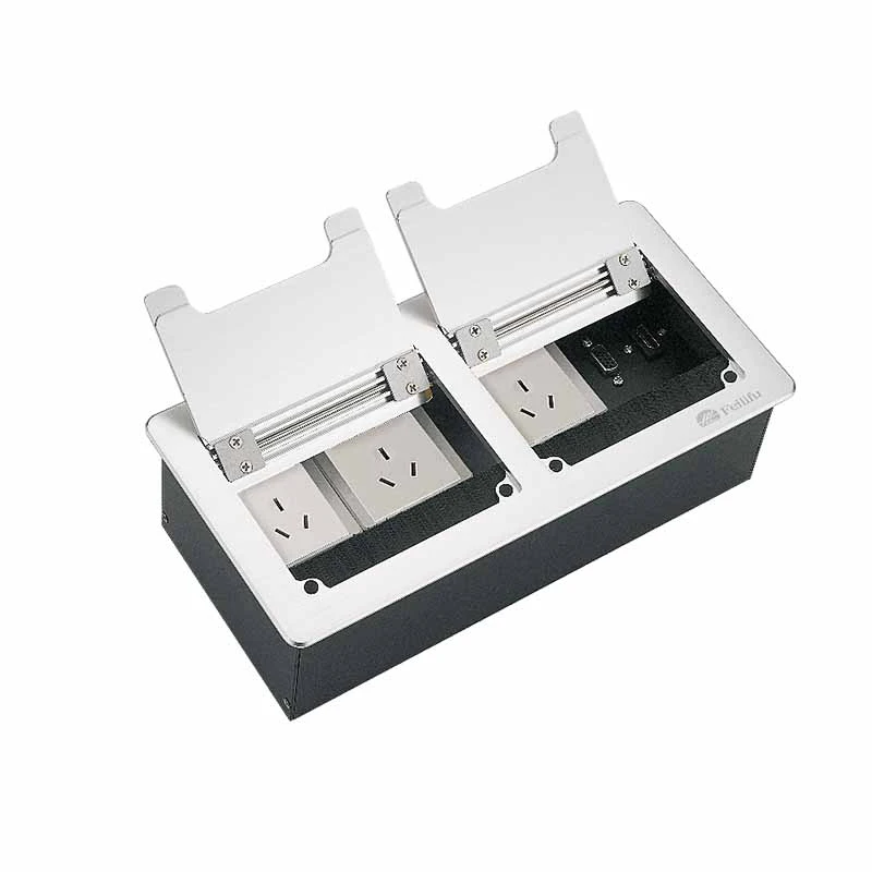 Open Cover Conferenza Multifunctional Tabletop Power Socket