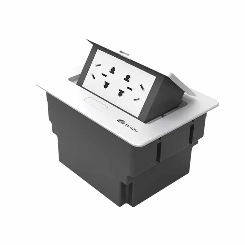 Socket Desk Pop Up Incassatu cù Pulsante